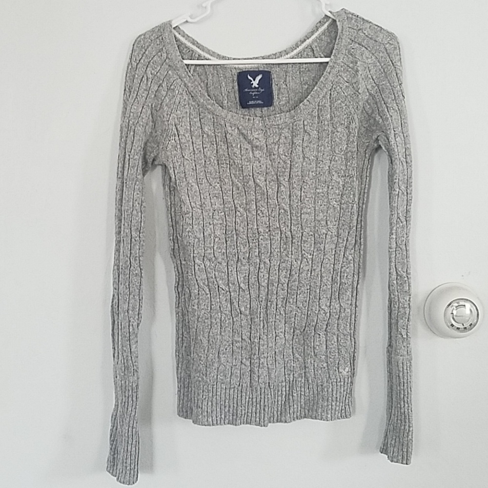 Gray America Eagle Outfitters sweater
